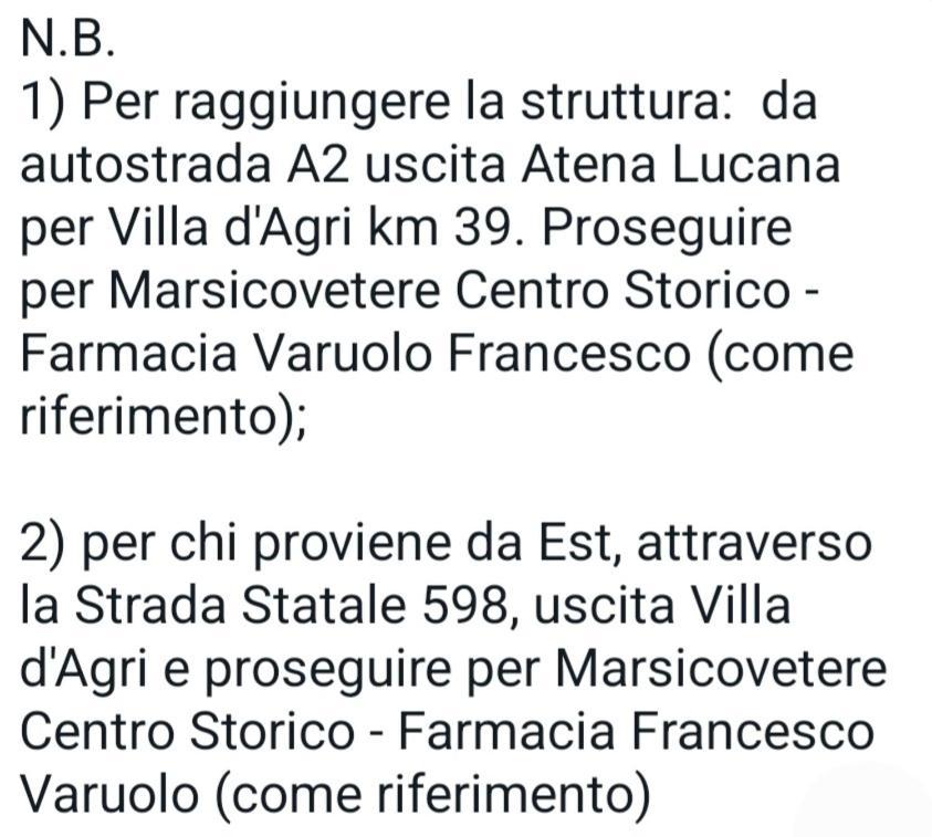 Locazione Turistica" La Rupe" Villa Marsicovetere Екстериор снимка